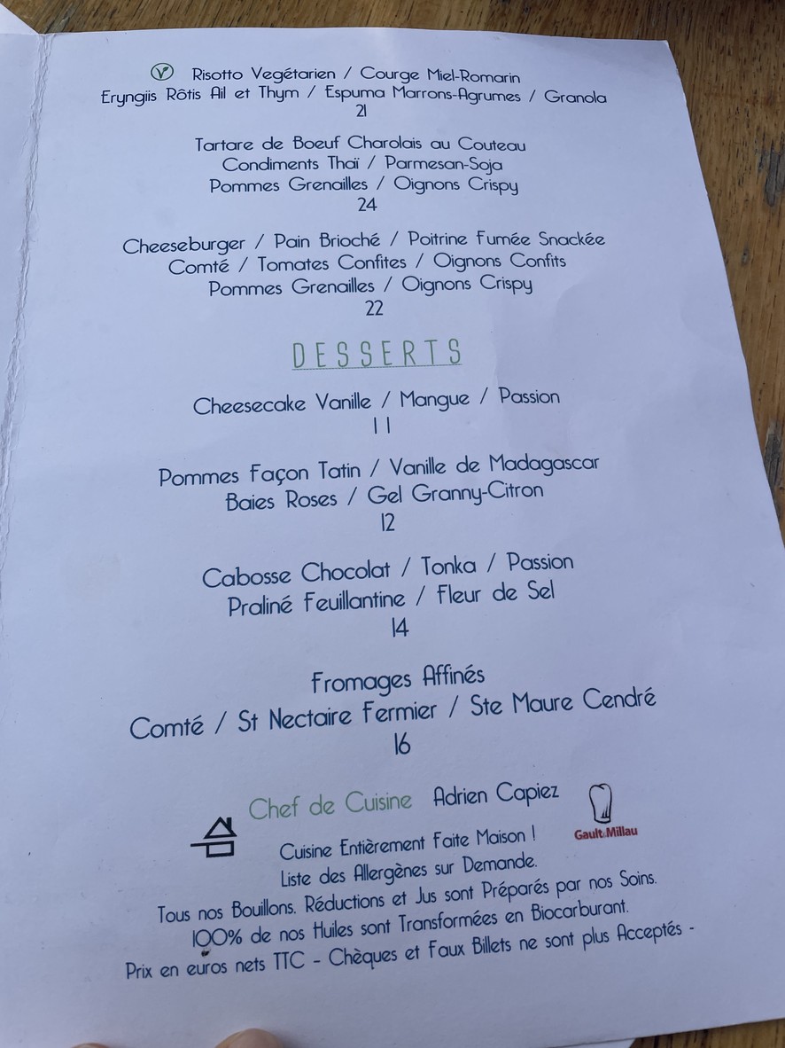 ANCO menu 2