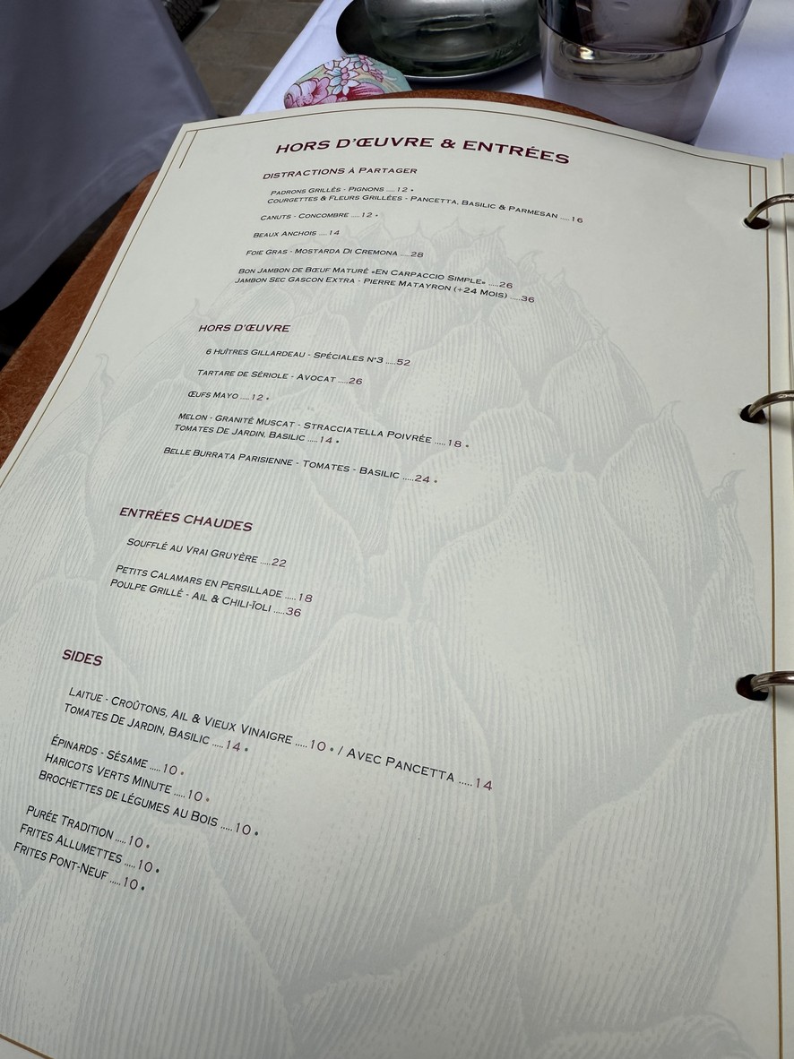 Nonos & comestibles menu 1