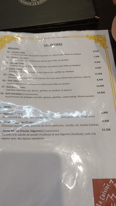 La Cuisine de l'Himalaya - Journey of Flavor