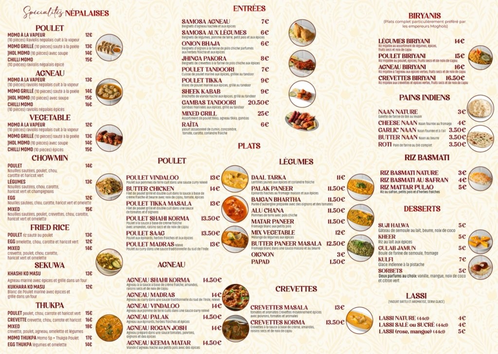 Laxman menu 2