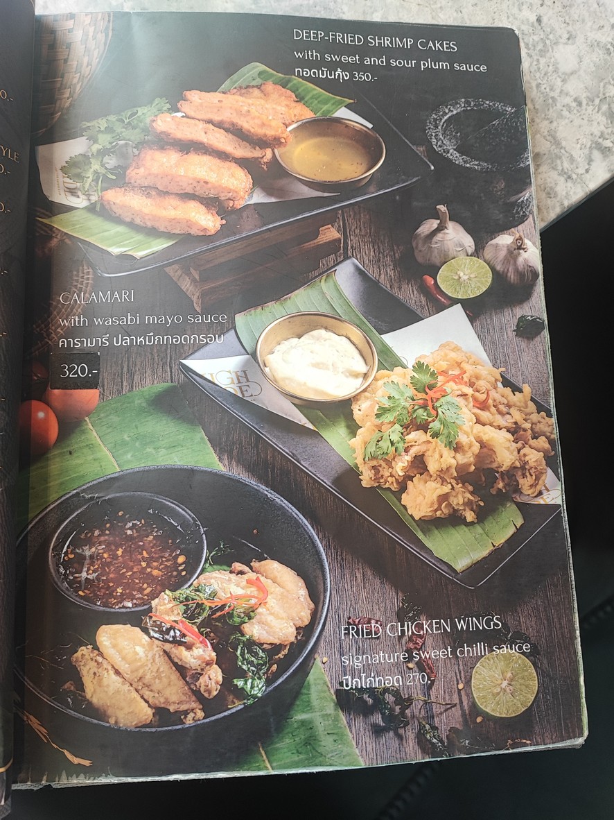 High Tide Eatery & Bar - BKK menu 4