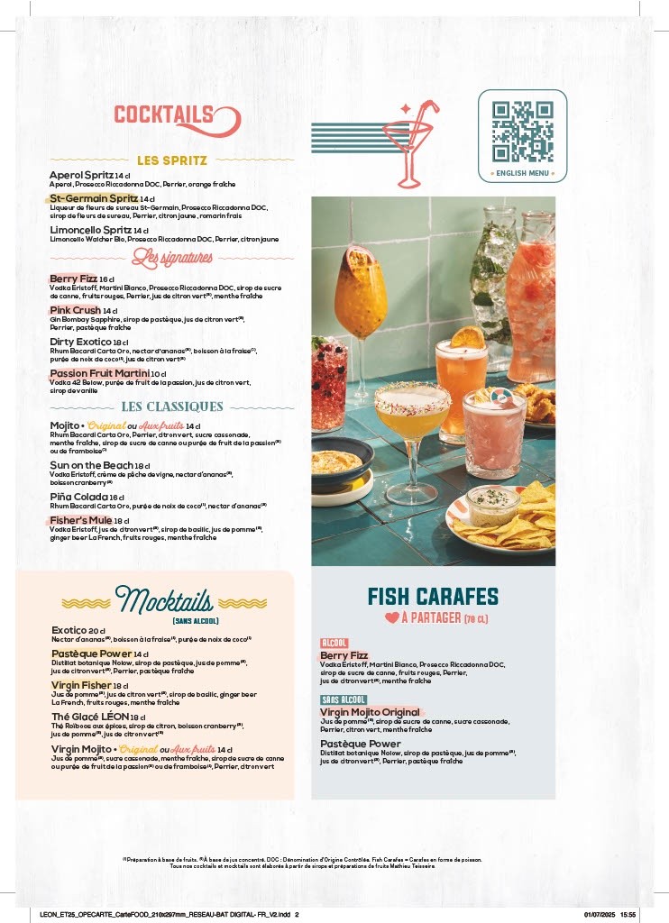 Léon Restaurant - Porte Maillot menu 6