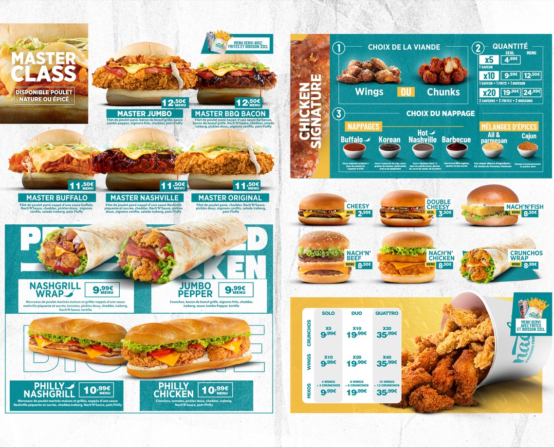 Nach! Paris 10 menu 2