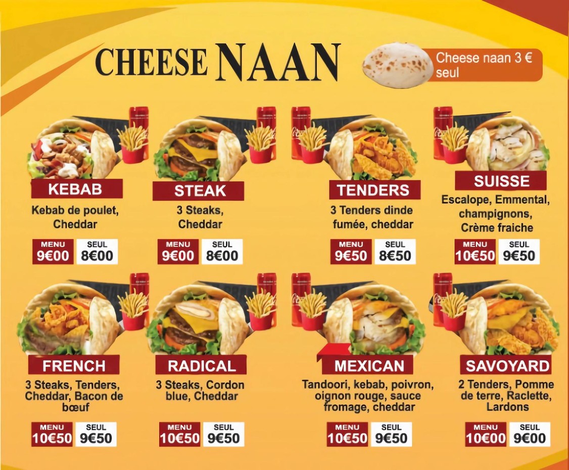 POLLO RBAN menu 3