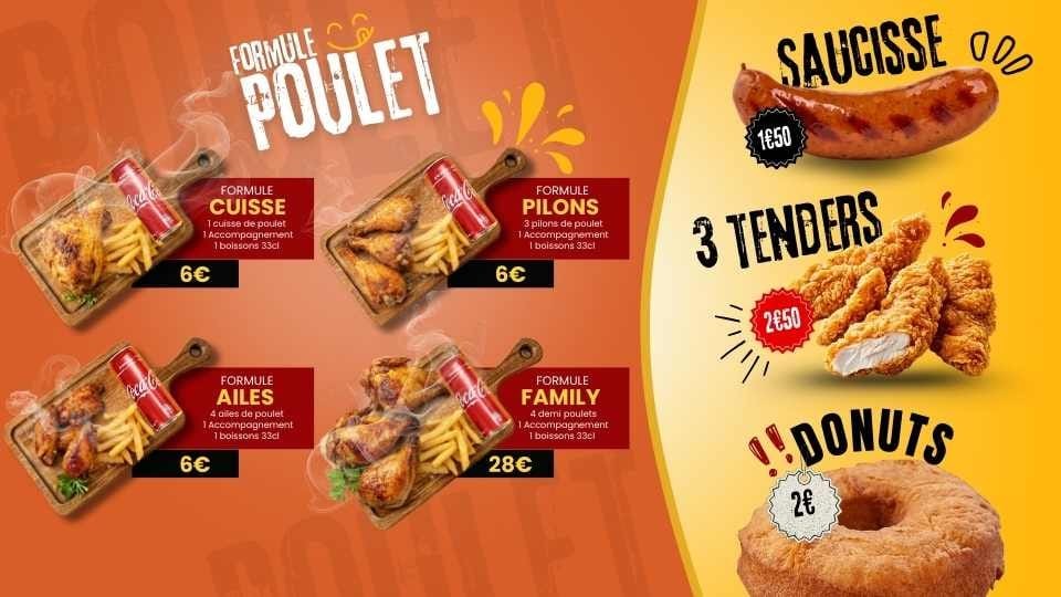 POLLO RBAN menu 5