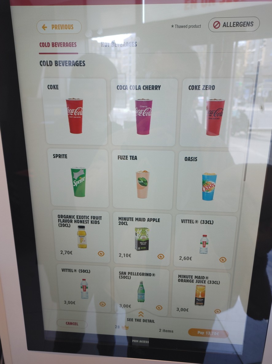 Burger King menu 3