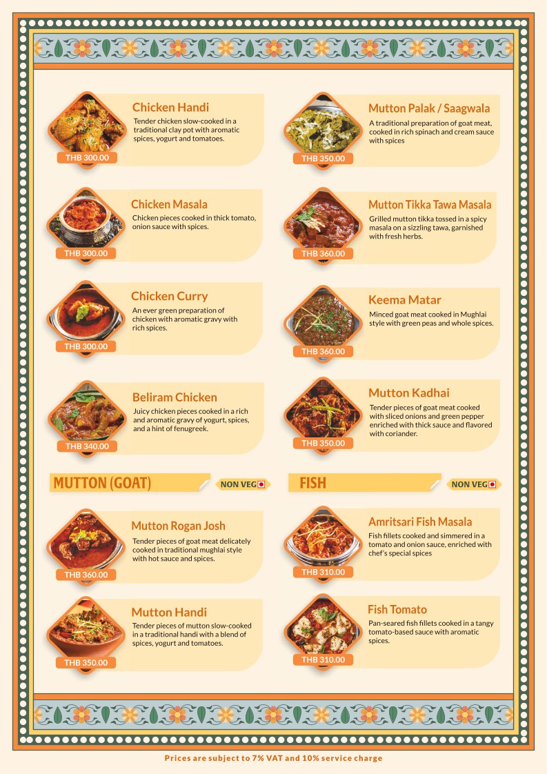 India Gate menu 3