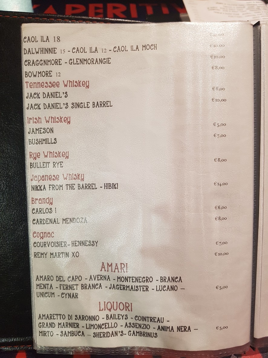 Meo Pinelli menu 6