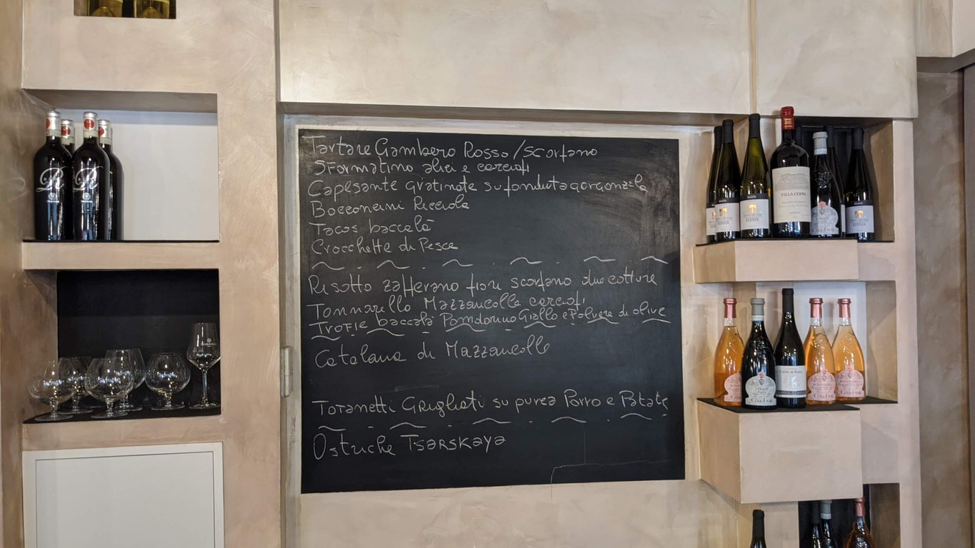 Fish da Francesco menu 5