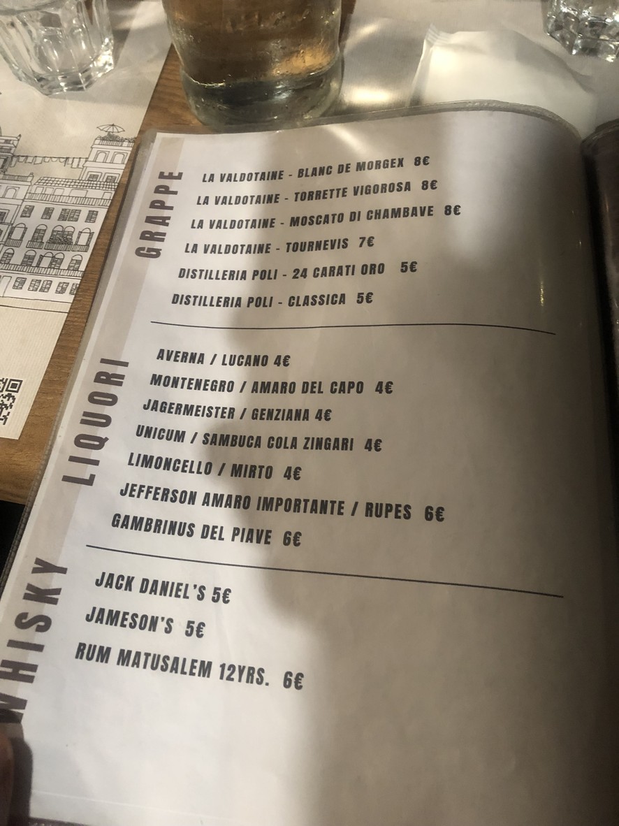 Al Grottino menu 7