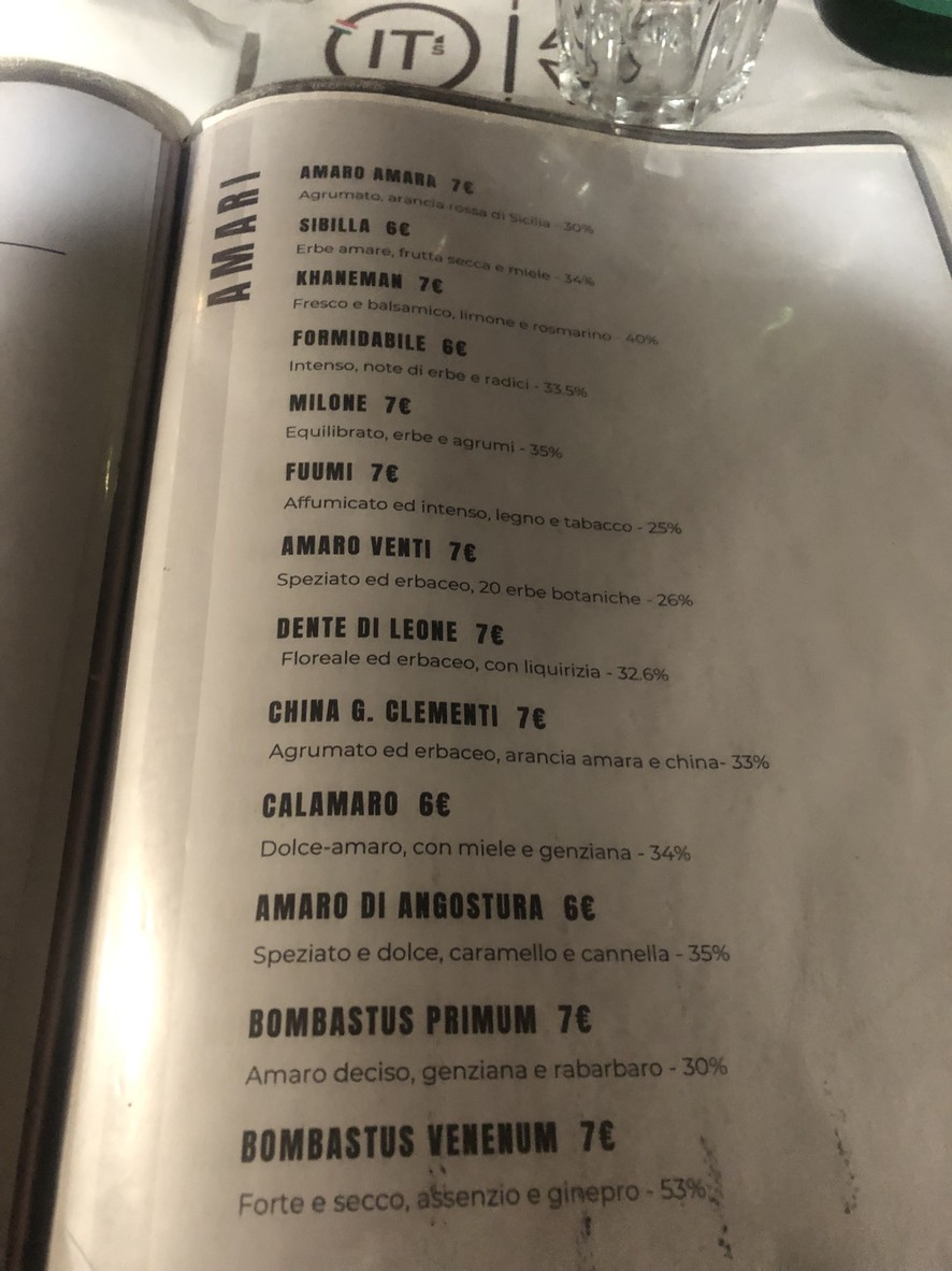 Al Grottino menu 8