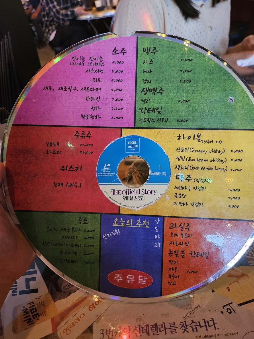 Juyudang menu 2