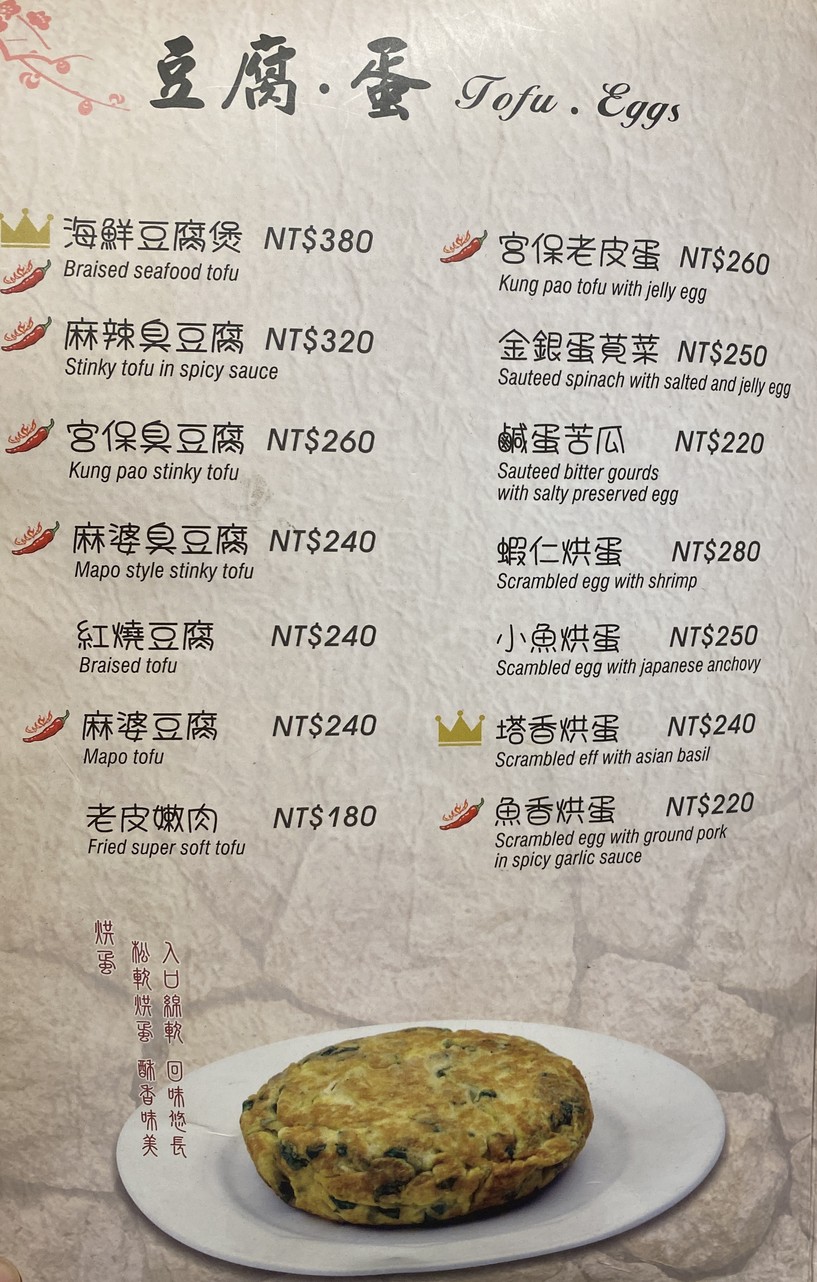 Huā niáng xiǎo guǎn (chuàng shǐ diàn) menu 2