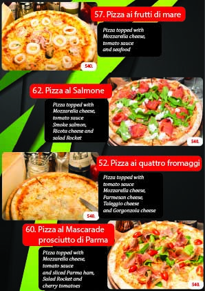LITTLE ITALY menu 2