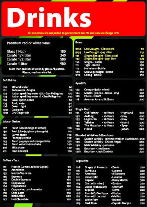 LITTLE ITALY menu 10