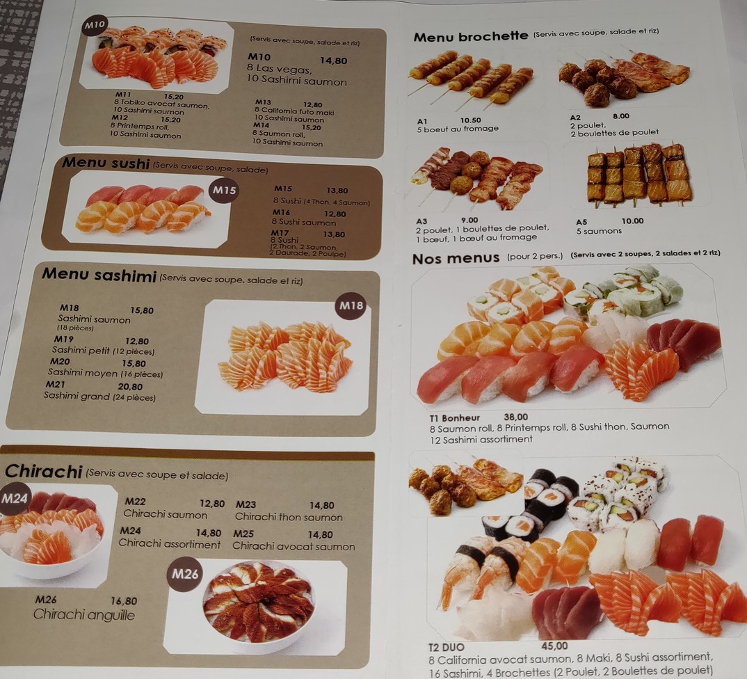 Villa Tokyo menu 3