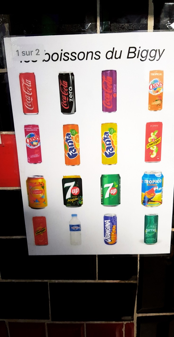 Le Biggy menu 2