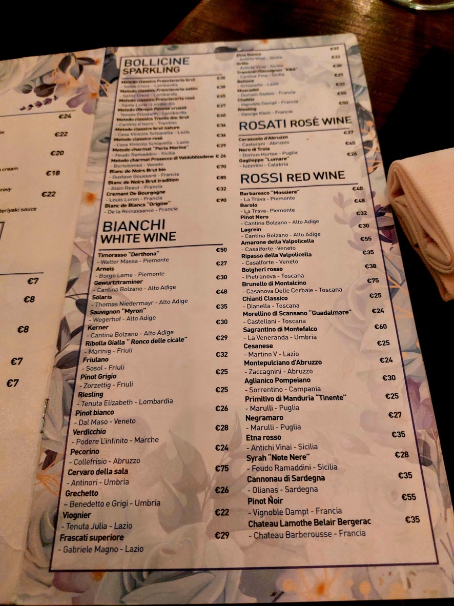 Clorofilla Cucina & Distillati menu 4
