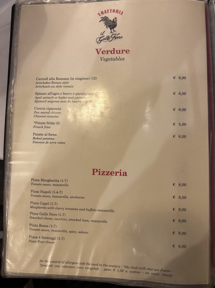 il Gallo Nero menu 4