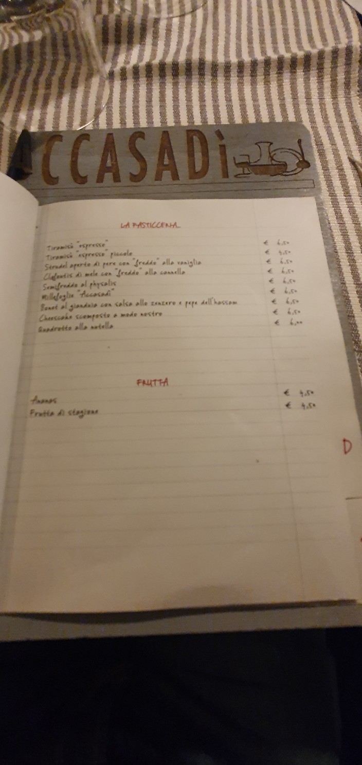 Accasadì menu 4