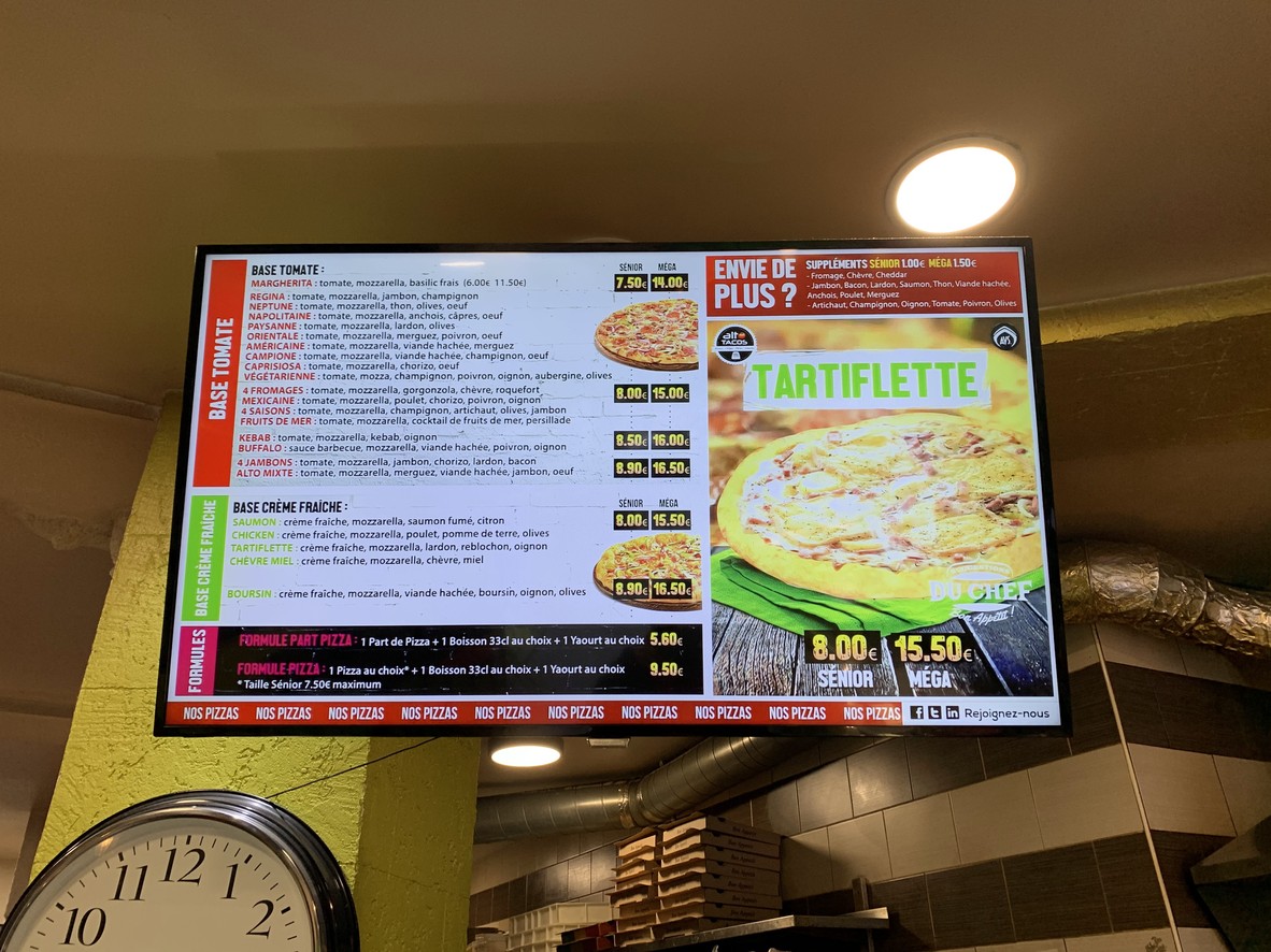 ALTO PASTA menu 2