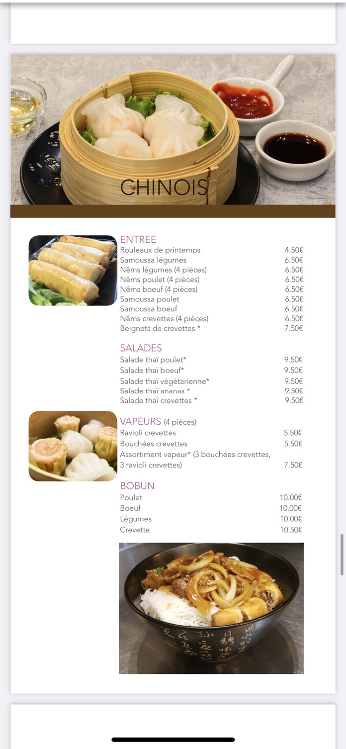 Nems & Sushi menu 5