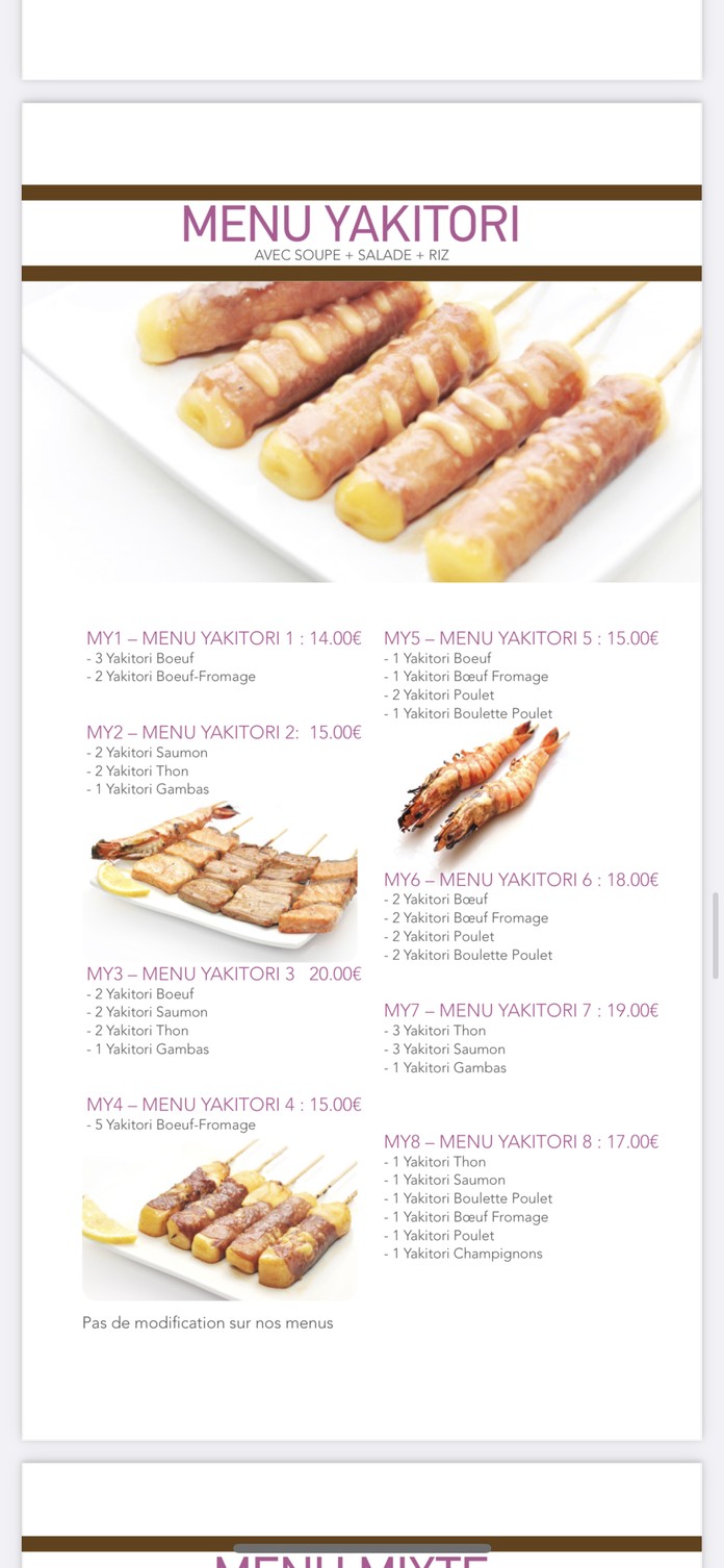 Nems & Sushi menu 9