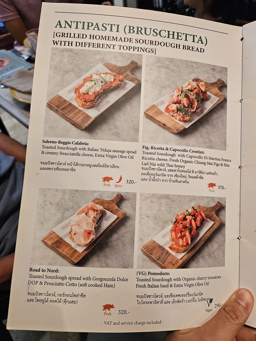 Peppina (Sukhumvit Flagship Branch) menu 4