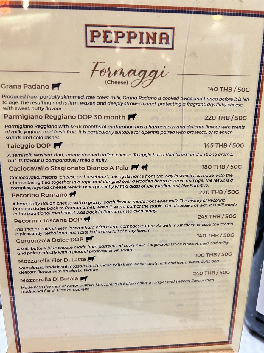 Peppina (Sukhumvit Flagship Branch) menu 6
