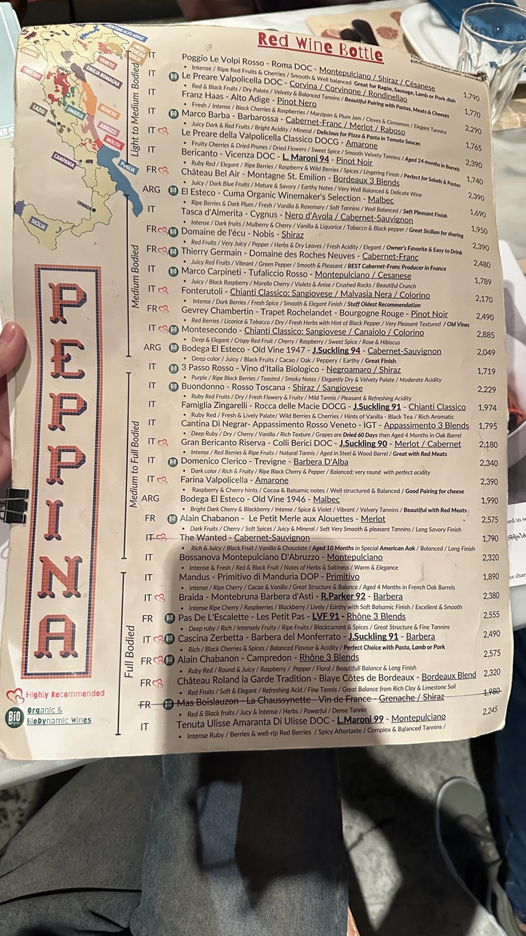 Peppina (Sukhumvit Flagship Branch) menu 9