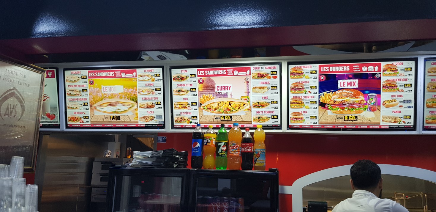 SANDWICH RESTAURANT FAST FOOD 2004 menu 5