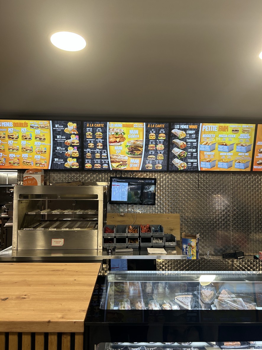 BIG M NANTERRE menu 1