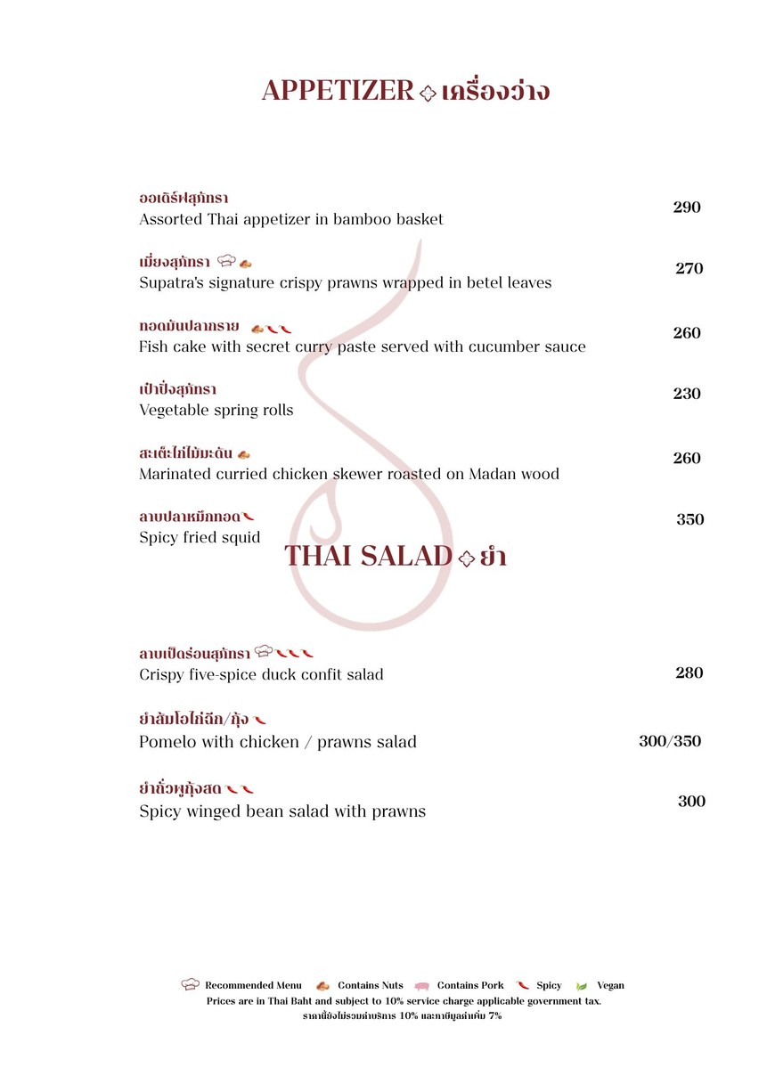 Sù fú tǎ lā hé wū menu 1