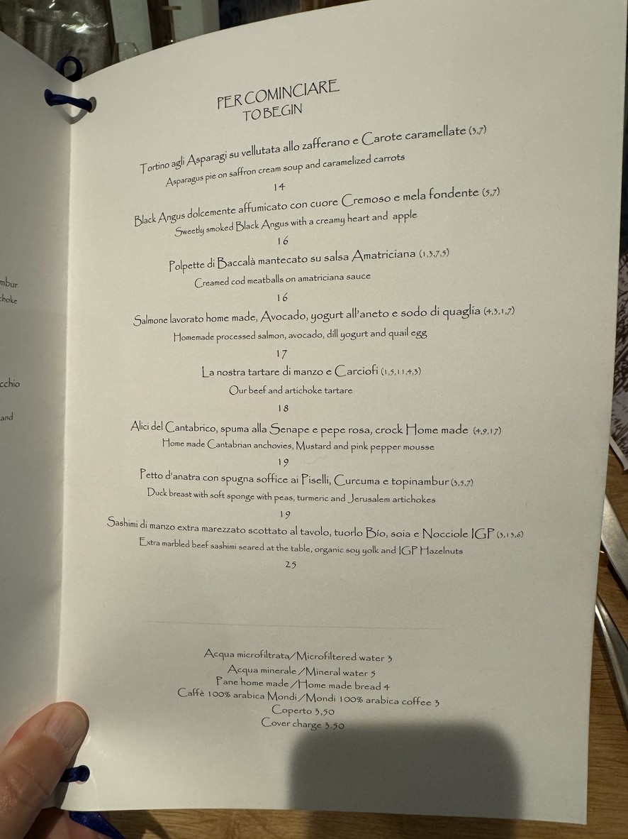 Aqualunae menu 1