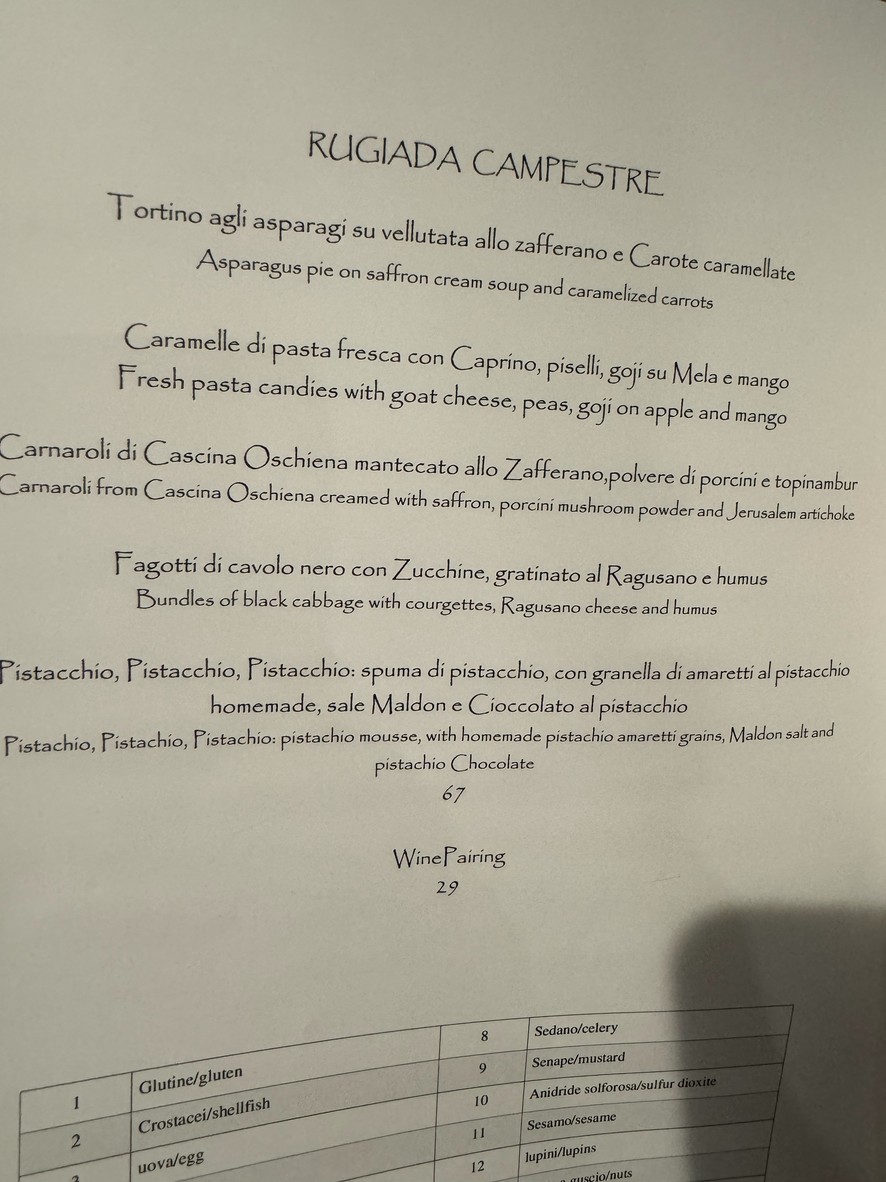 Aqualunae menu 6