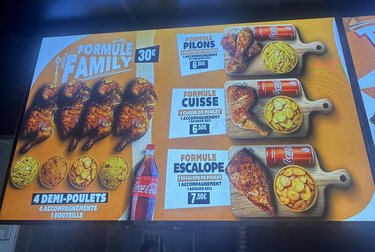 100% CROUSTI PARIS 20 menu 1