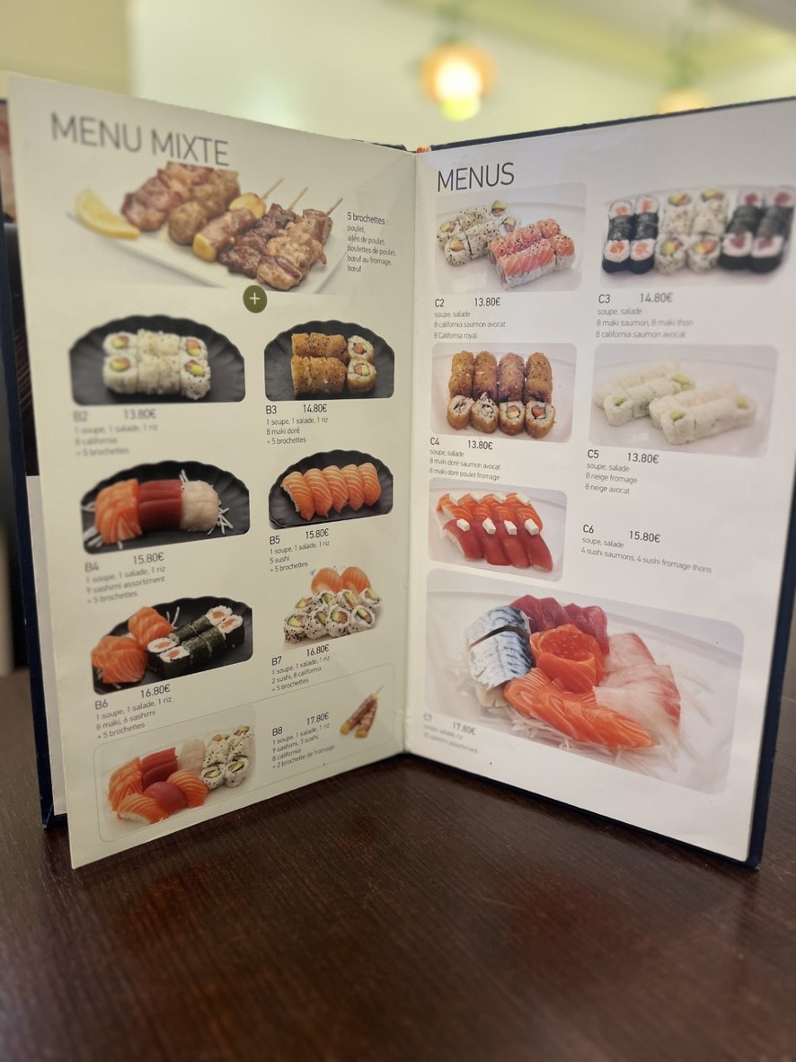Kiriko menu 2