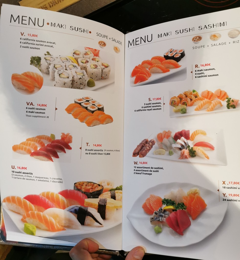 Hoki Sushi menu 5