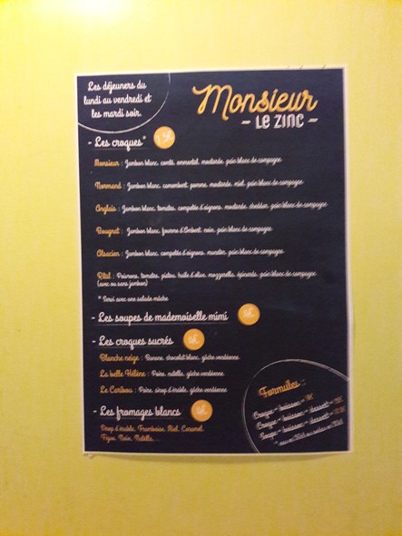 Monsieur Le Zinc Pigalle