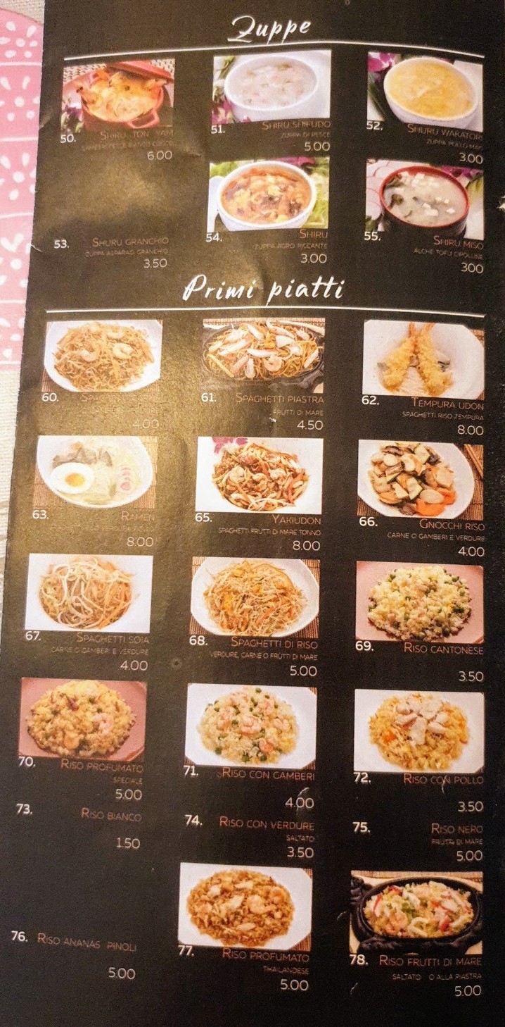 Sushi Sun menu 2