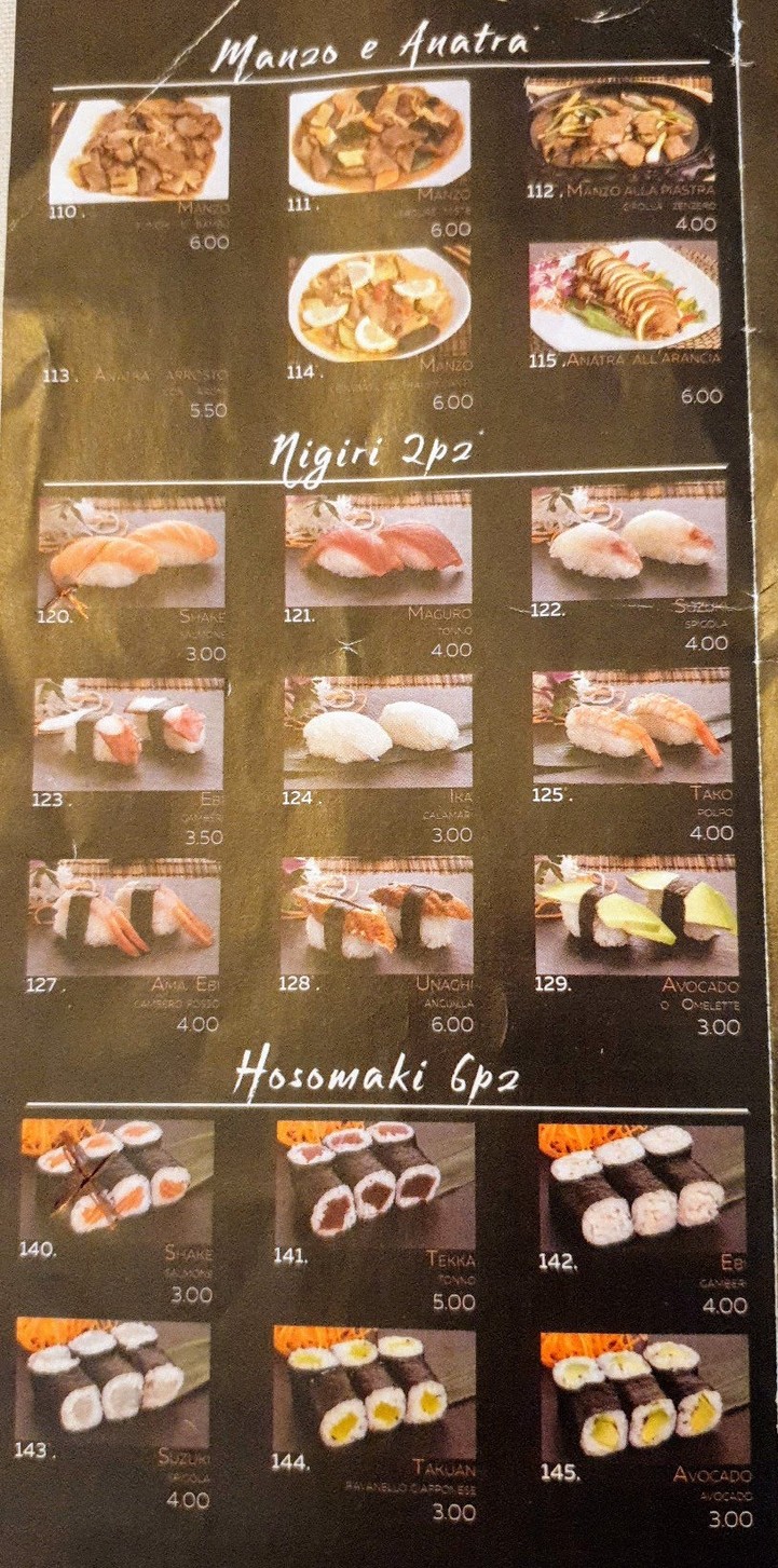Sushi Sun menu 4