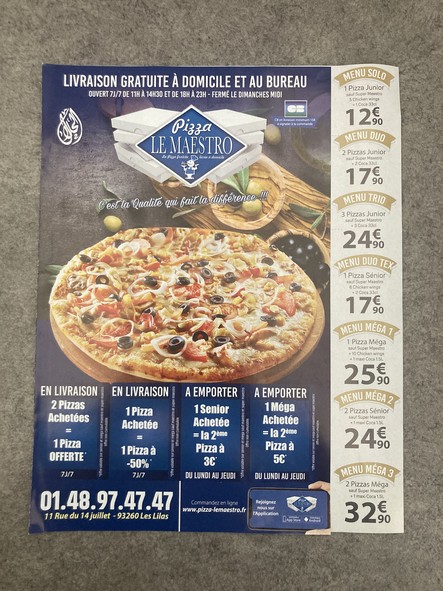 Pizza Le Maestro