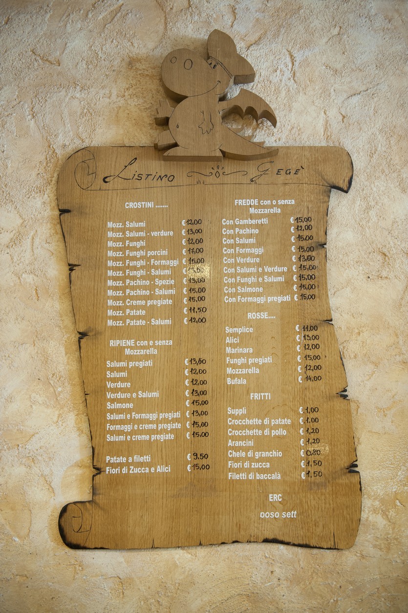 Pizza Gegè - Cassia menu 1