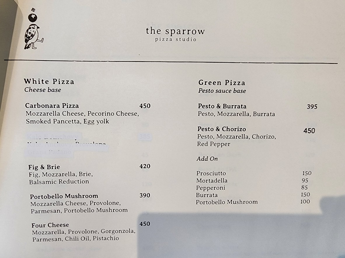 de spa ro menu 2