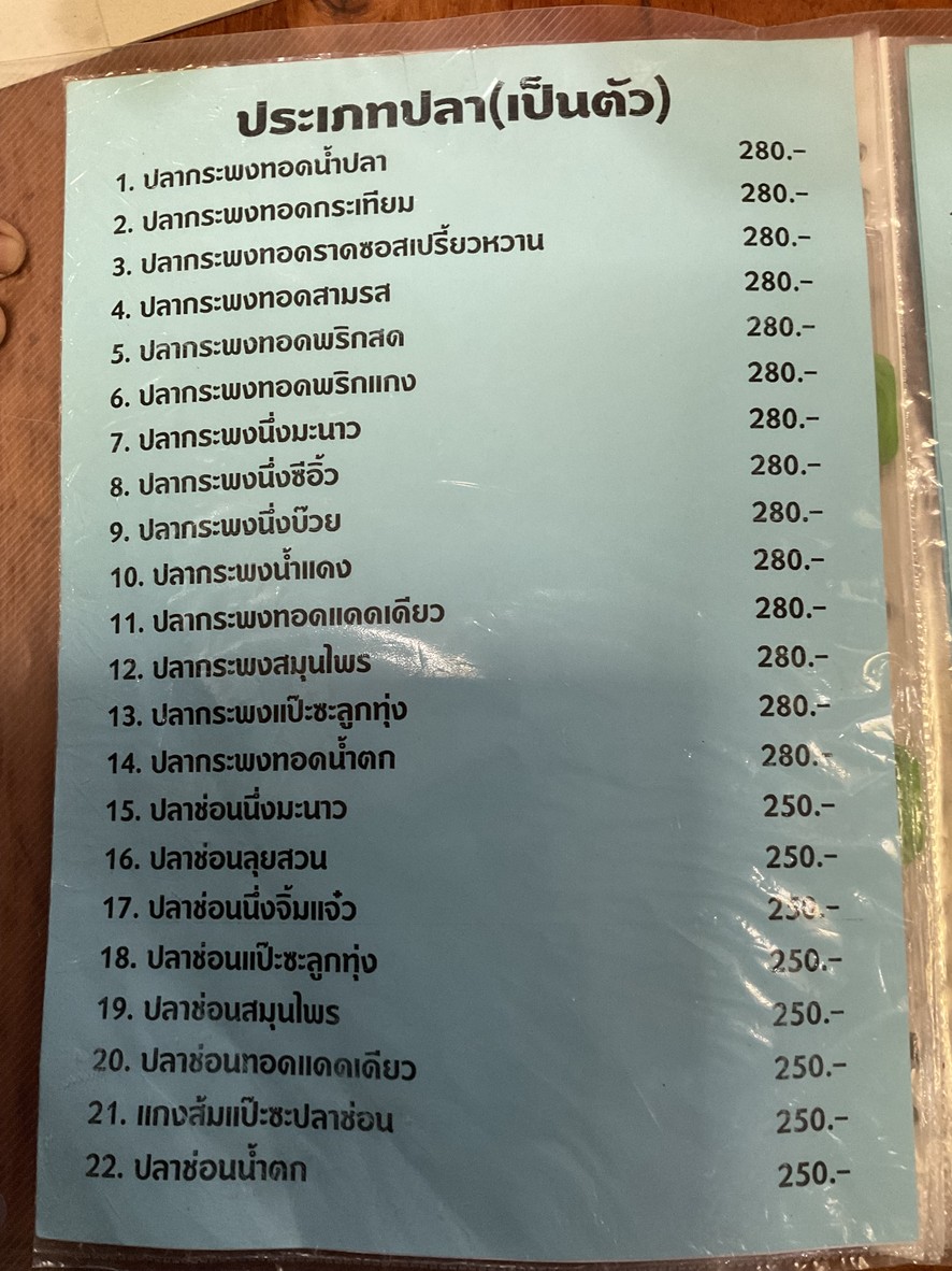 อาหารตามสั่งลุงตรงข้ามวัดเครือวัลย์ (Uncle's) menu 2