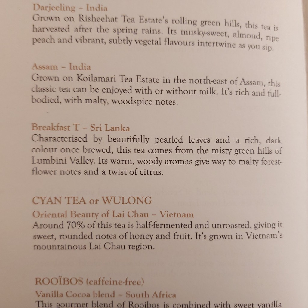 Restaurant le Meurice Alain Ducasse menu 2
