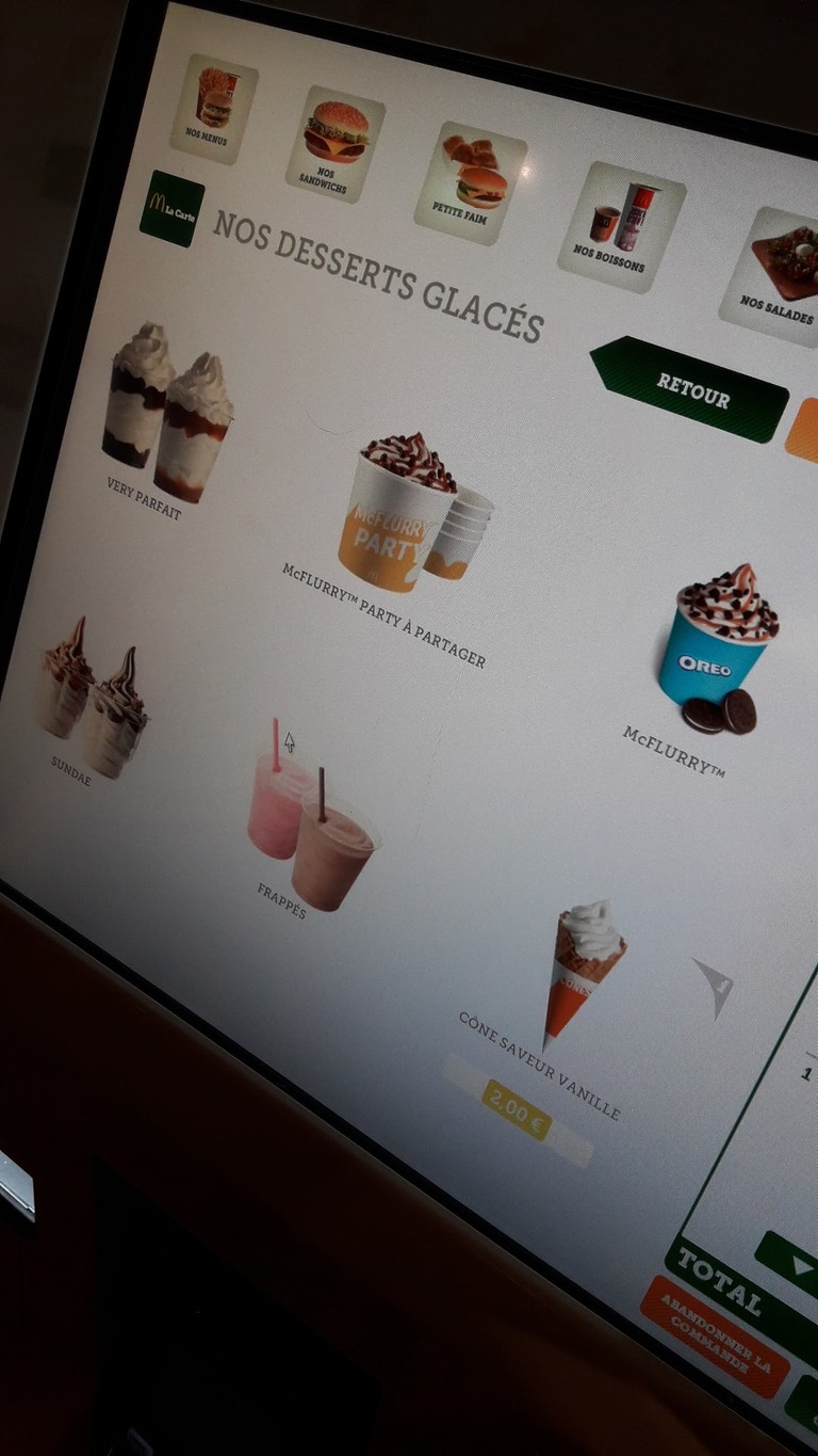 McDonald's menu 2