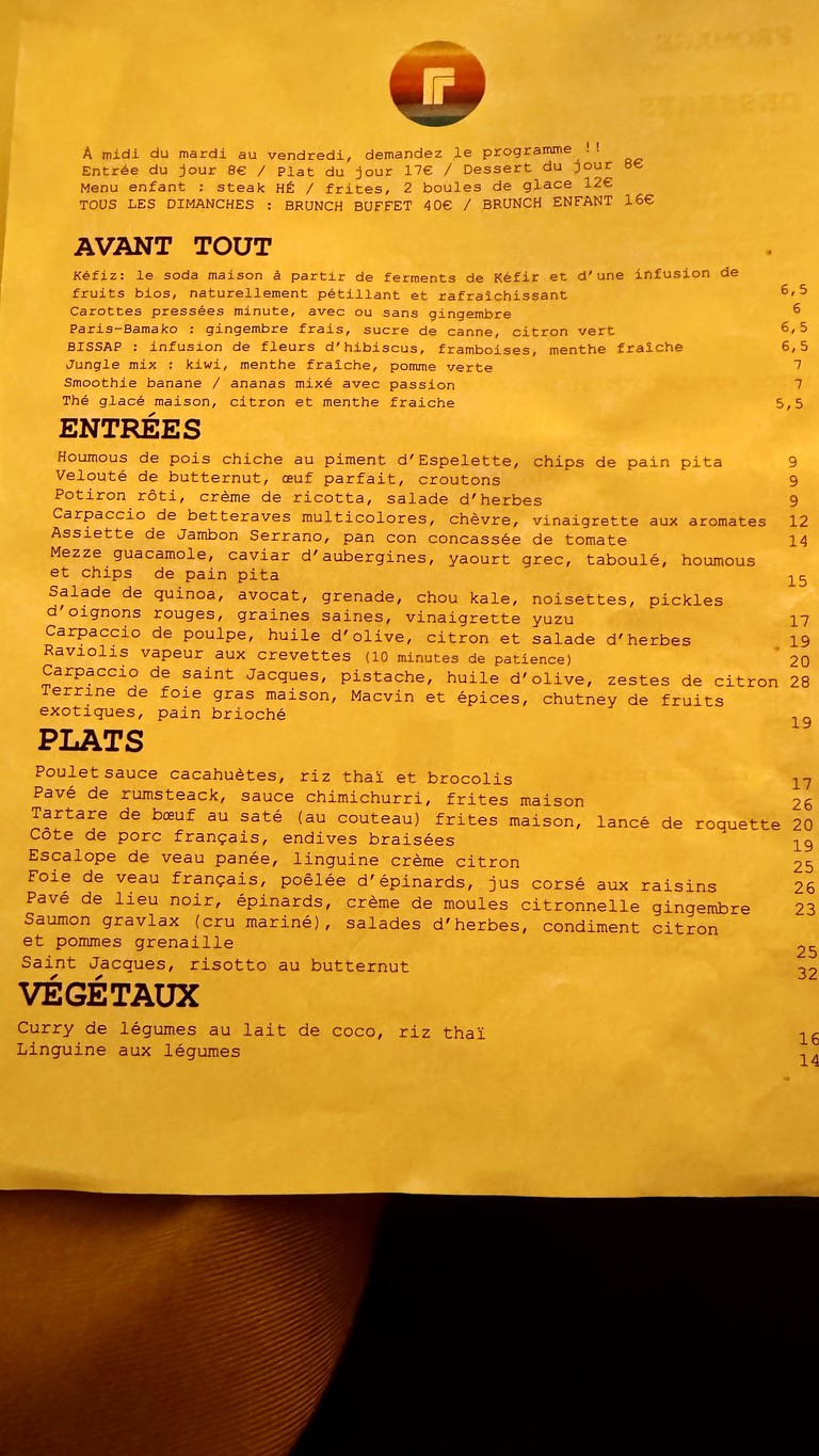 Radioeat menu 1