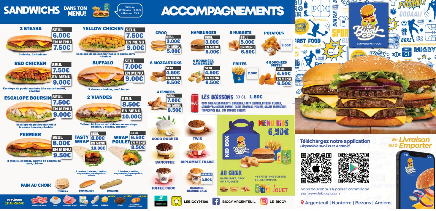 مطعم بيجي حلال menu 2
