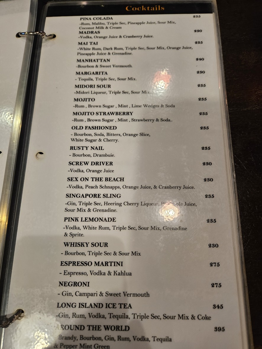 Ek-mai Bia Hao menu 2